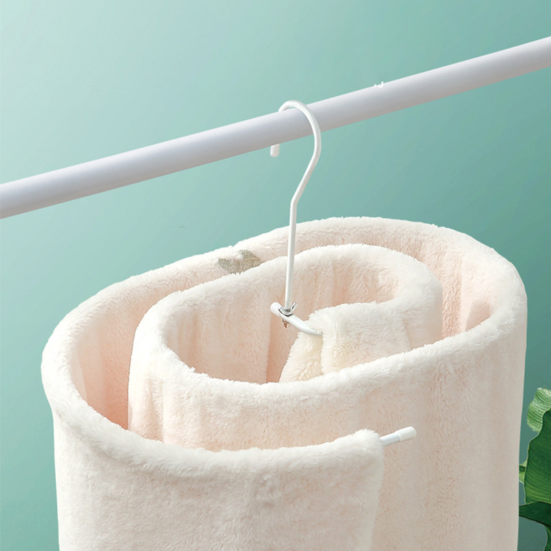 Drying quilt artifact Spiral drying rack Snail round rotary drying rack Multi-function balcony cool bed single quilt