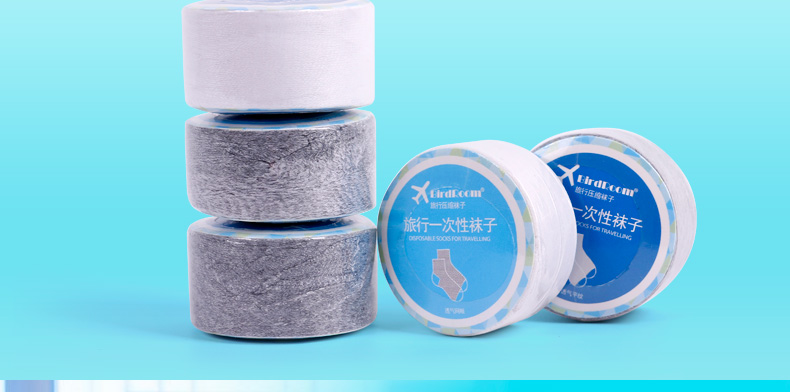 4 cặp du lịch dùng một lần vớ nén nữ dùng một lần vớ cotton của nam giới chạy vớ thể thao mồ hôi thấm vớ thở tất lười