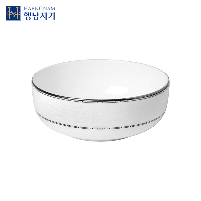 HAENGNAM Han Guoxing south China silver 5 "convergent soup can only put Korean silver tableware