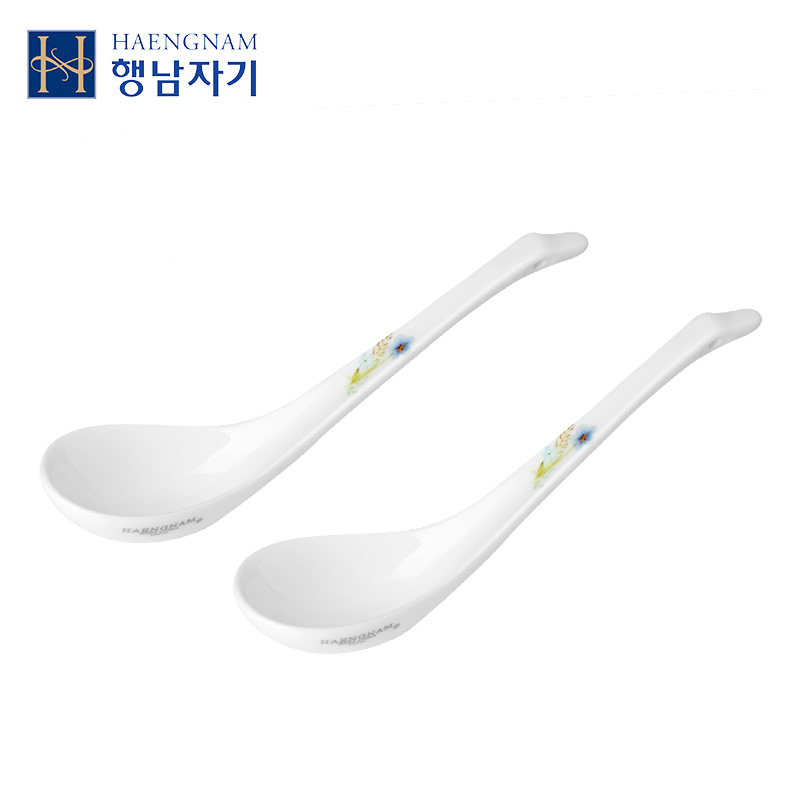 HAENGNAM Han Guoxing south China says small spoon 2 only with ipads porcelain tableware suit south Korean origin