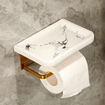 Light Extravagant Toilet Roll Paper Rack Tissue Box Shelve Shelf Free to punch bathroom toilet Creative Home Crate Rack