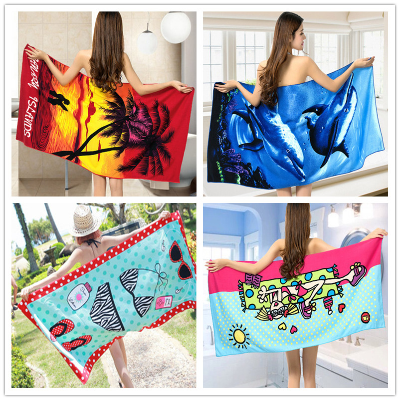 Quick-drying bath towel Portable aircraft blanket for men and women travel Ultra-light beach mat towel Oversized towel Absorbent sports swimming