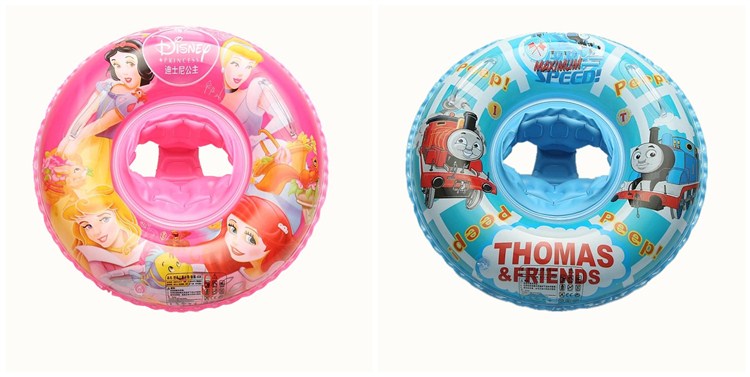 Vòng tròn bơi trẻ em hồng hạc ngồi vòng 3-6 tuổi Em bé dày 1-3 tuổi ngồi vòng dưới vòng phao cứu sinh nữ phao bơi cho bé sơ sinh