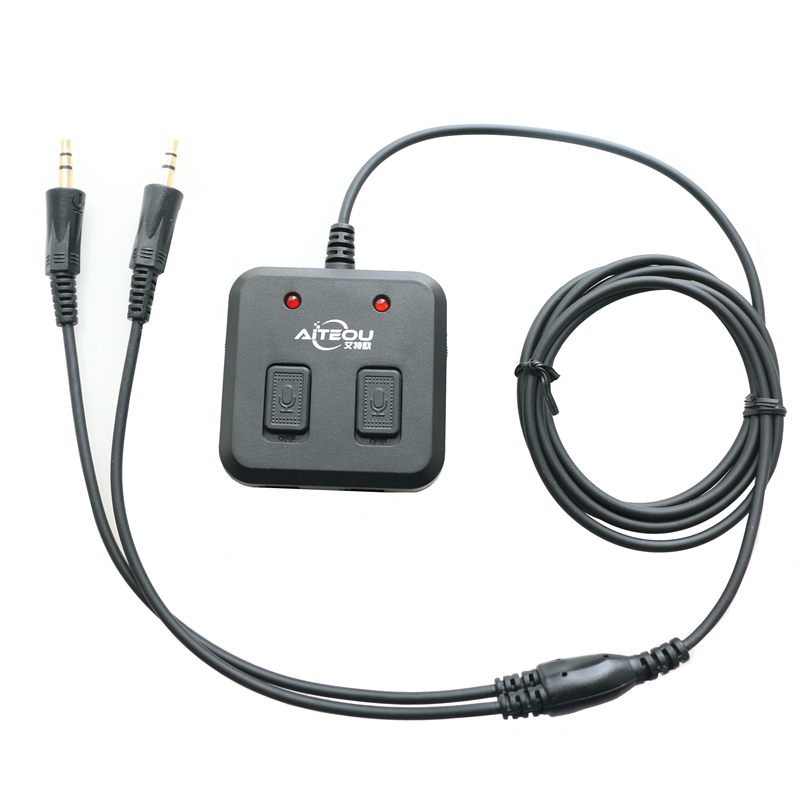 ATeo A19PC headphones 10% Erheadset training box Crystal head phone headphones turn into computer ear