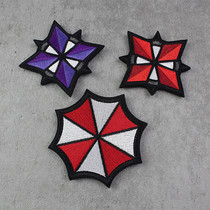 Biochemical crisis Biohazard peripheral embroidery Velcro chapter personality armband military fans morale chapter backpack stickers