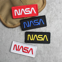 NASA Space Agency Magic Sticker Magic Paste Personal Clothbag Backpack Patch Clothes