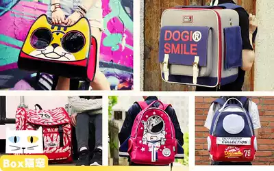 Dogismile Cat capsule Pet dog backpack Cat bag Travel bag Space box shoulder portable bag