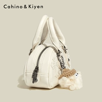 CAPIE & KURI NISHE Premium Bowling Women's Women's 2025 Новая весна и летняя универсальная сумка для подушки ручной работы с крестом