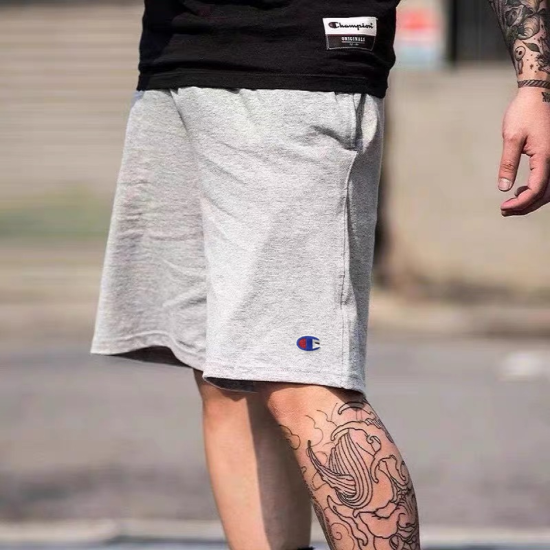 Trendy Brand Cute Champion Sports Shorts for Men and Women, Summer Small Logo Pure Cotton Loose Basketball Student Five-Point Pants Trendy Trendy Brand Cute Champion Sports Shorts for Men and Women, Summer Small Logo Pure Cotton Loose Basketball Student Five-Point Pants Trendy