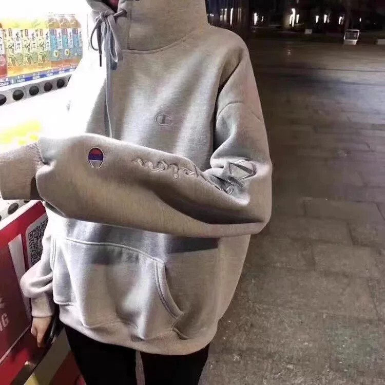 Cute Champion Hoodie for Men and Women with Embroidered Unicorn Sleeves, Fleece-Lined Slim Fit Pullover, Autumn and Winter Warm Jacket for Women Cute Champion Hoodie for Men and Women with Embroidered Unicorn Sleeves, Fleece-Lined Slim Fit Pullover, Autumn and Winter Warm Jacket for Women