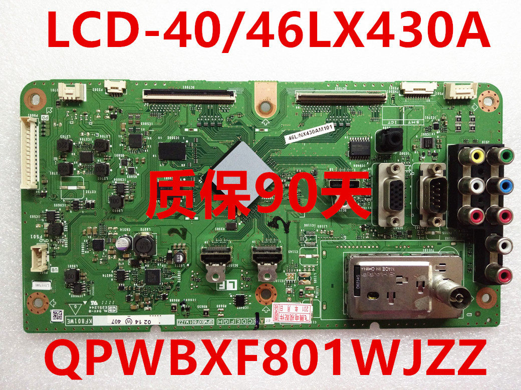 Sharp original LCD-40 46NX430A motherboard QPWBXF801WJZZ package for three months