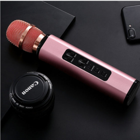 Maiba karaoke artifact mobile phone wireless bluetooth microphone audio integrated microphone national karaoke outdoor home universal