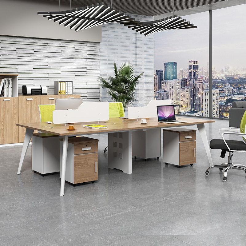 Combination desk office screen work place modern minimalist furniture office computer desk desktop desk staff desk
