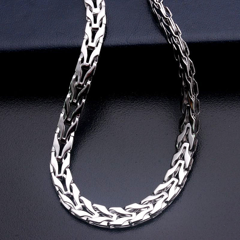 platinum and gold chain for men