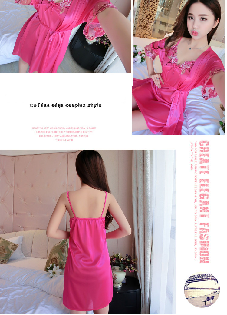 Bộ đồ ngủ dành cho nữ mùa hè Ice Silk Set tay áo ngắn hai mảnh Quần lửng ngủ gợi cảm Hàn Quốc Dịch vụ nhà tươi mát dành cho người lớn váy mặc ở nhà