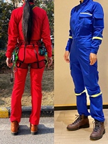 Creek Frog Tribe Stretch Caving Suit Jumpsuit Cordura Rescue Suit SRT DRT Rope Technology Cordura