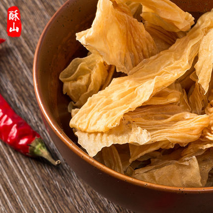 酥山 油豆皮 500g 优惠券折后¥6.8包邮(¥9.8-3)