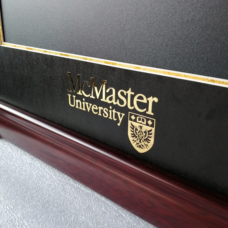 麥克馬斯特大學mcmaster University畢業相框國外學位裝裱框定製 Taobao