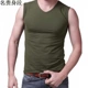 Áo vest nam cotton rộng vai Áo thun nam cổ tròn co giãn mỏng đáy dưới áo vest thể thao cotton - Áo vest