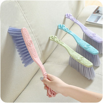 (2 pieces) Nordic long handle bed brush sofa dust removal brush bed brush wooden carpet cleaning brush broom brush