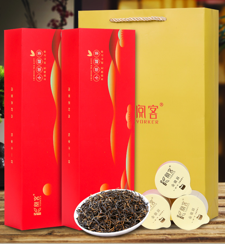 【阅客】浓香型小纸罐茶12罐