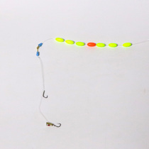 Traditional fishing seven-star drift double hook fishing group Chaotianhook wild fishing manual tie system improved one hook bottom and one hook suspension