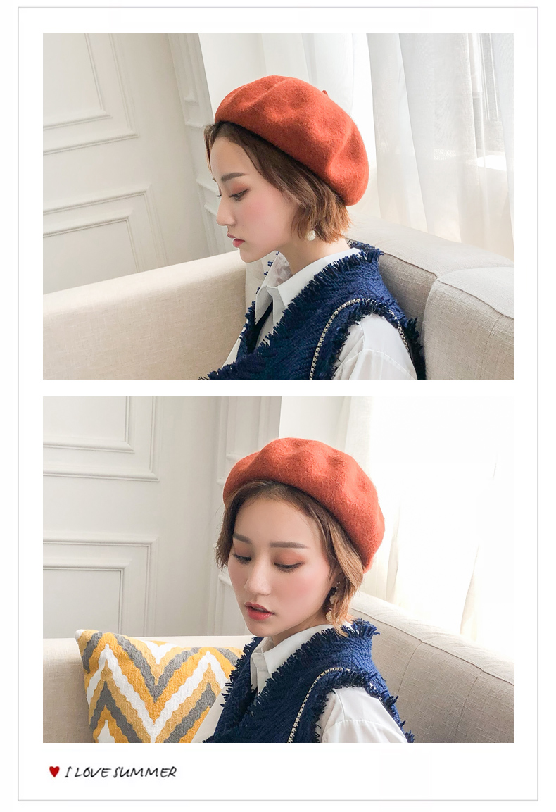 Chapeau pour femme en Melange de laine - Ref 3234462 Image 11