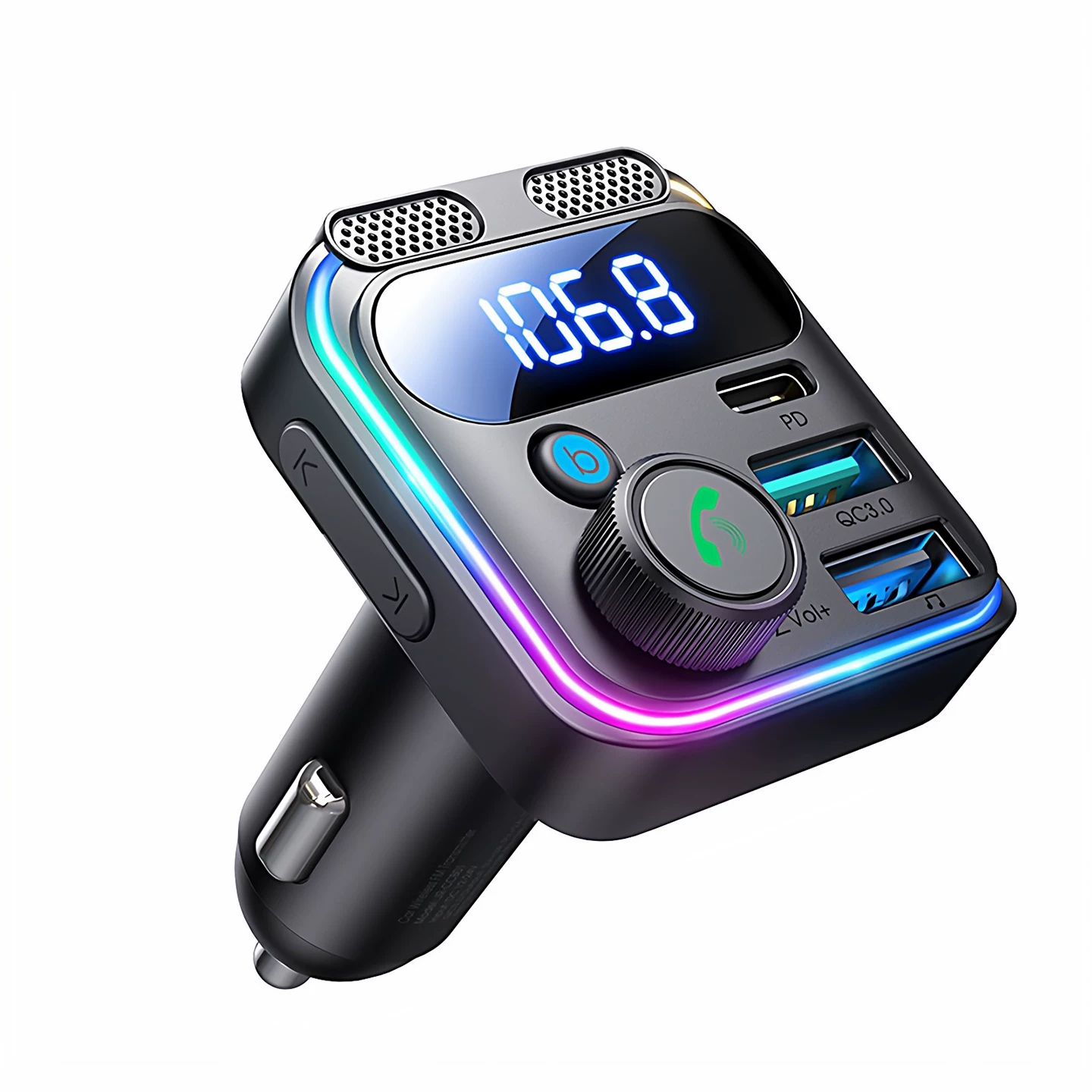 Мобильный телефон, зарядное устройство, микрофон, пускатель, 81W, MP3, Bluetooth