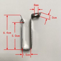 True 304 stainless steel 50 and 38 main bone hanging fast large hanging hook integrated ceiling gypsum board aluminum gusset plate universal