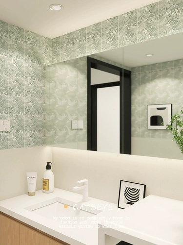 Кошачий глаз французский туалетный плитка плитка маленькая тибетская плитка ретро ванная комната кухонная стена тибетская плитка городка