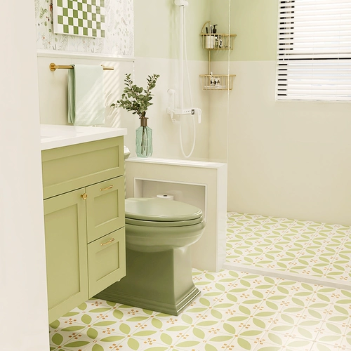 Кошачьи глаза ретро туалетная плит