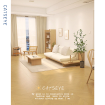 Cat Eye Japanese Fish Bone Wood Brick Living Room Simulated Wood Tile 600x1200