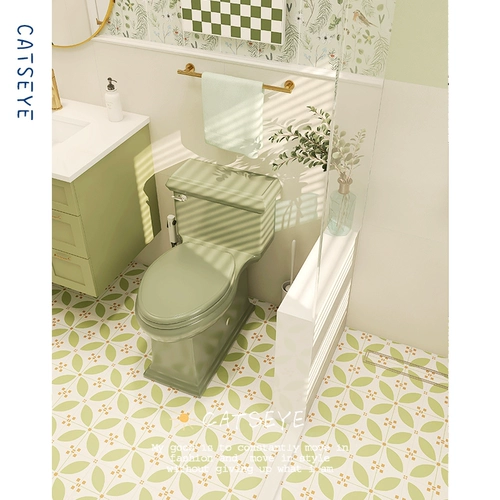 Кошачьи глаза ретро туалетная плит