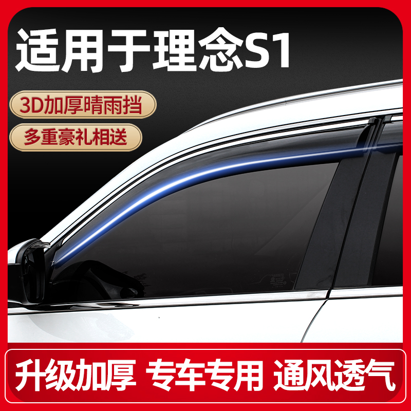 Applicable Guangqi Honda concept S1 clear rain cover car Canopy Car Retrofit Contemplater Rain Board Car Accessories Stall