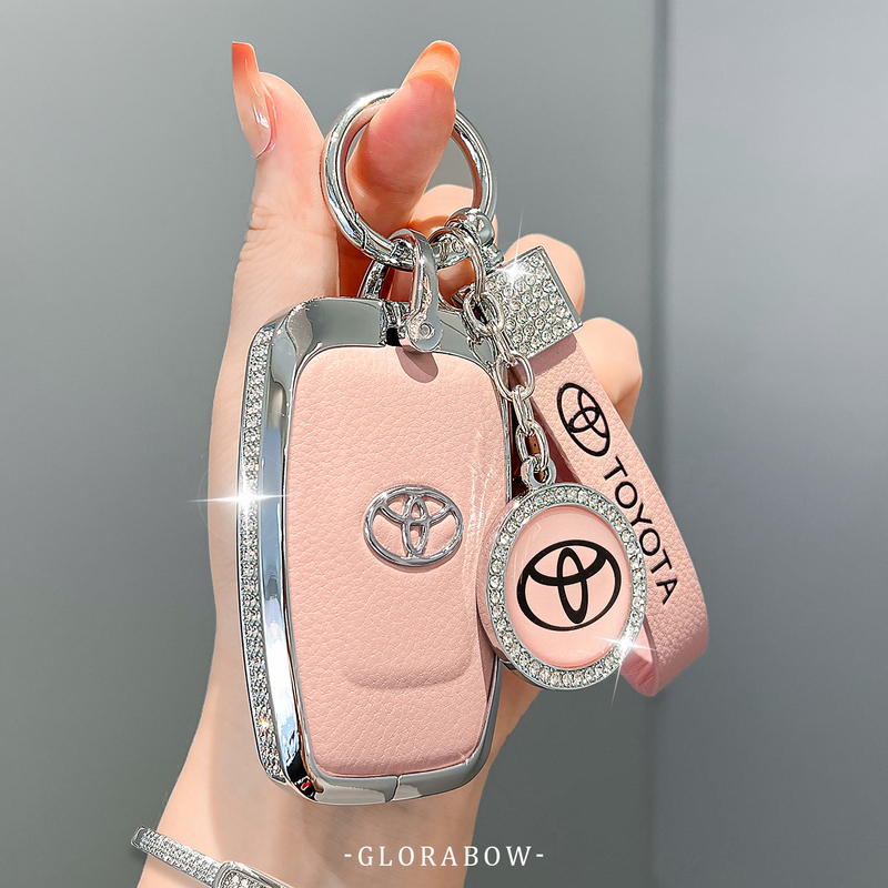 Suitable for Toyota Levin Key Cover, Rav4, Camry, Chr, Avalon, Wildlander, Corolla, Key Fob Case for Women