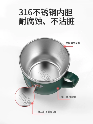 Детская трубочка со стаканом для домашнего использования из нержавеющей стали со шкалой, бутылочка для кормления, защита при падении