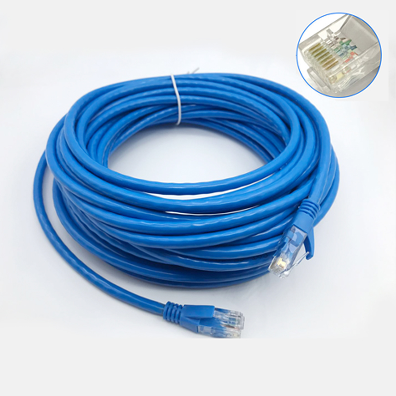 Over five categories of networking finished outdoor household 1 2 3 5 10 15 20 30M computer high speed broadband network cable