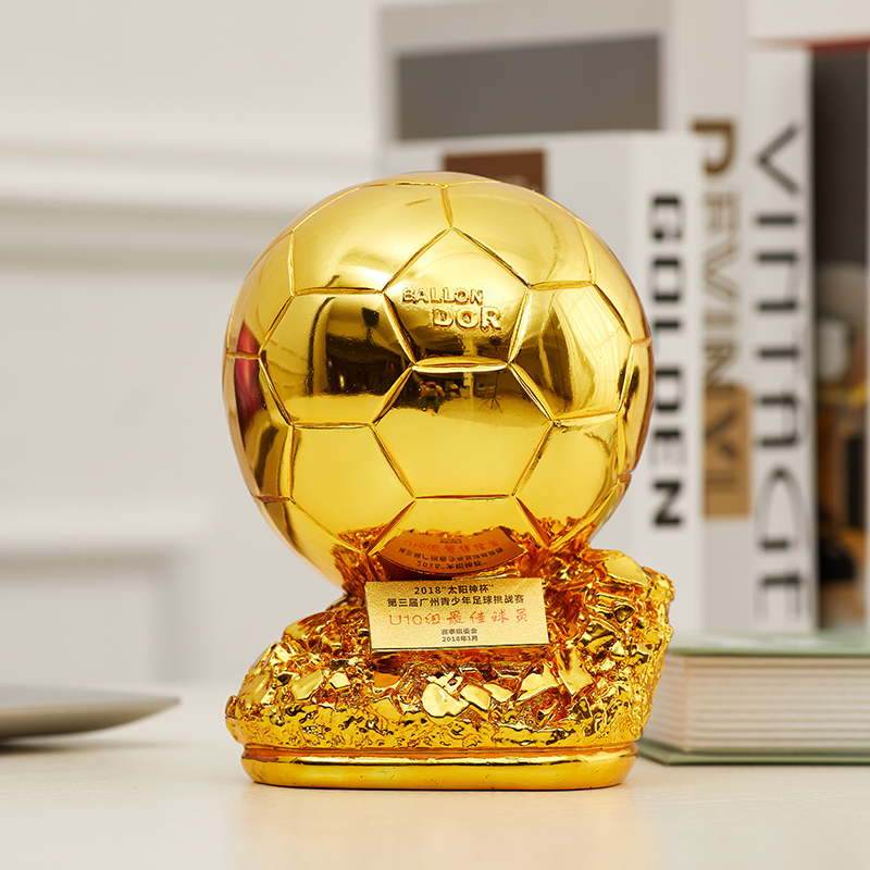 Football Tournament Players Bonus Boots Shooter Golden Globe Trophy C Romésie MVP Award for boys'fans' memorabilia