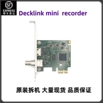BMD decklink mini monitor recorder live video capture non-editing screen card