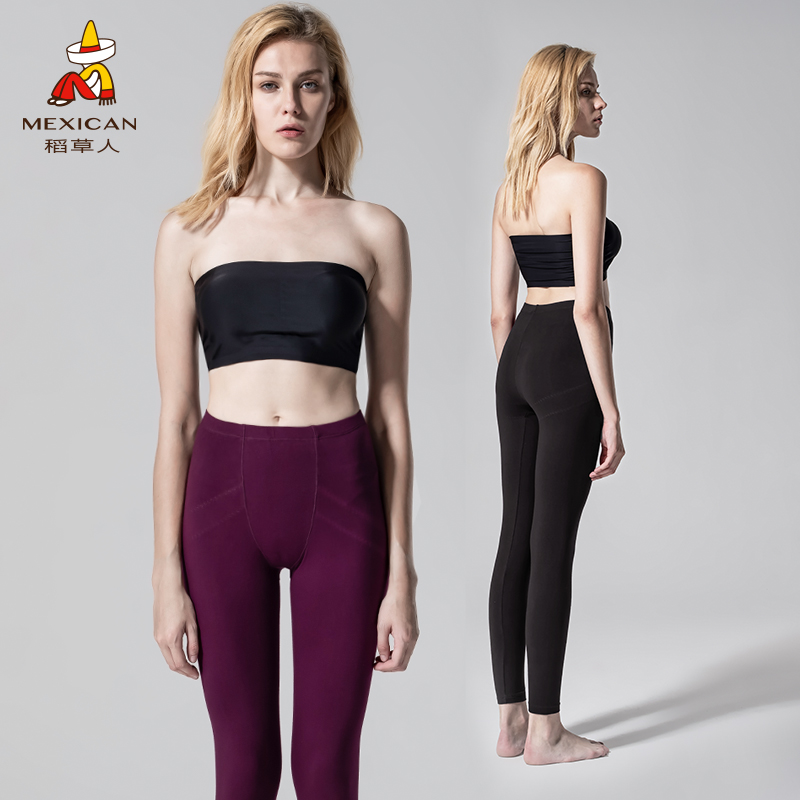 Rice Straw Man Thin Warm Pants Single Piece Bottom Sanitary Pants Lady Lining Cotton Thread Pants Pure Cotton Leka Tight Fit Body Winter