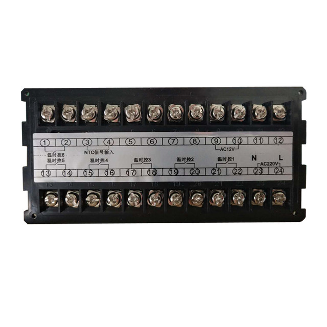 Multifunctional livestock breeding temperature control time controller Thermometer Thermometer Temperature control switch Time controller 4 6-channel controller