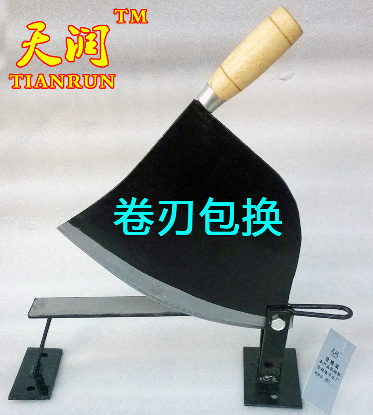 Special all-steel medicine knife hand-cut medicine Chinese herbal medicine food guillotine medicinal material sliced ​​fish glue Ganoderma lucidum deer antler