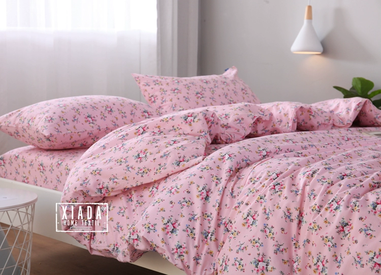 Nhỏ hoa một mảnh chăn bông chăn bông mục vụ 150x180x200x230 220x240 giường đôi - Quilt Covers
