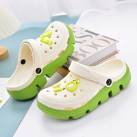 Tide, тапочки в стиле Crocs, нескользящие ультрамягкие мюли на платформе, спортивная пляжная обувь для отдыха, подходят для носки на улице, популярно в интернете