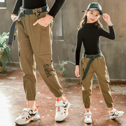 Girlpants mùa thu váy 2020 mới khí nước ngoài làm việc quần trẻ em mùa thu trẻ em lớn mùa xuân và mùa thu quần âu thủy triều.