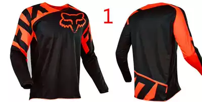 18 downhill suit bicycle riding suit long sleeve top summer mountain bike off-road locomotive suit T-shirt