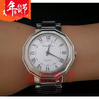 The loss of sharp goods handling inventory new Shanghai watch two factory Gem Flower Men's glass mirror quartz watch