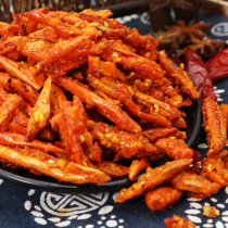 Crispy chili peppers spicy snacks Qianshen spicy fried chili crispy peanut 250g * 2 bottles