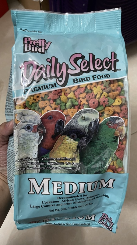 Beautiful Bird Imported Japanese Premium Large Fruit Parrot Nutritional Pellets Parrot Food/Bird Food December 2027