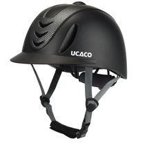 Equestrian helmet ultra-light one-piece helmet summer equestrian protective gear jockey hat mens and womens equestrian helmet black